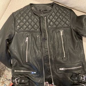 All Saints leather jacket